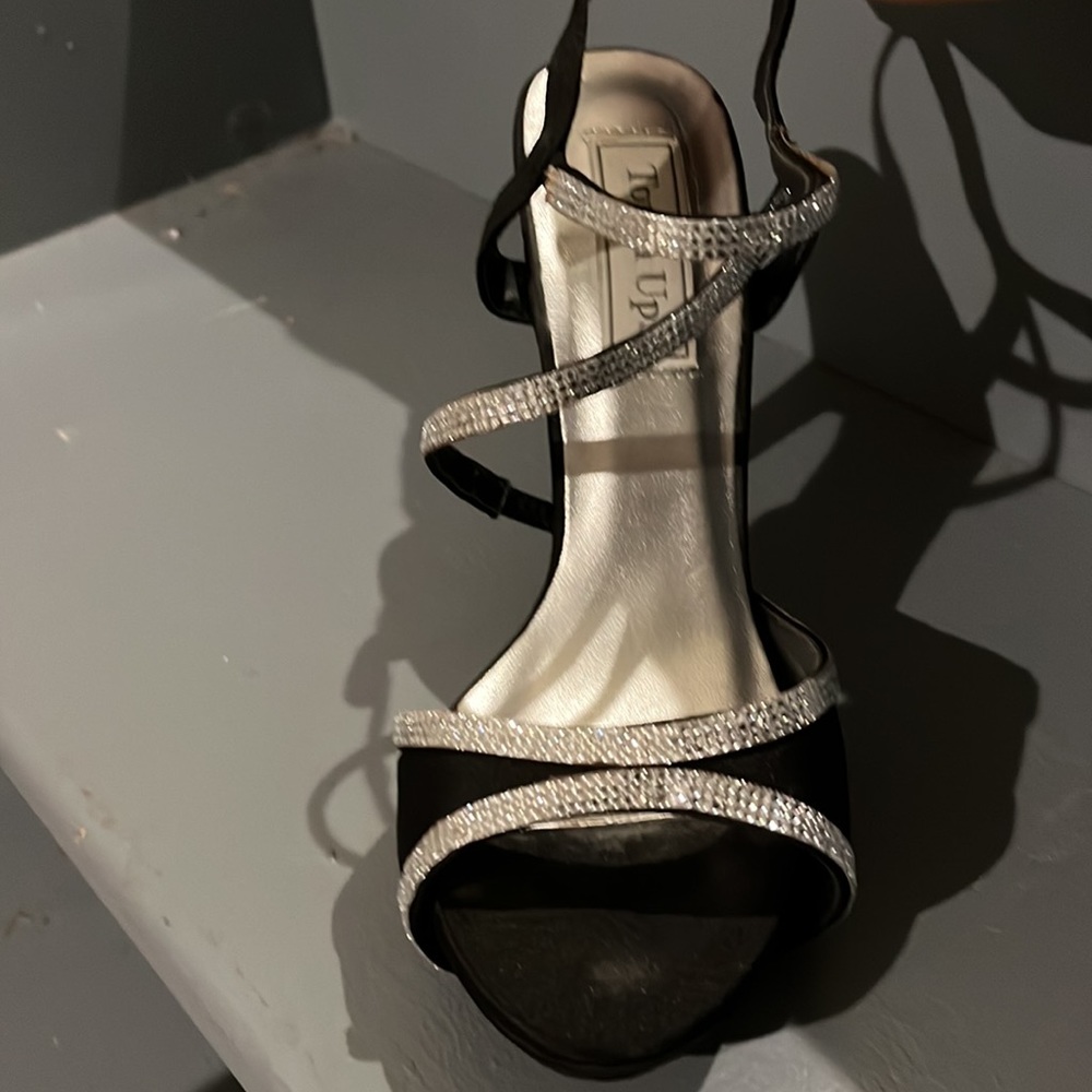 Satin & Rhinestone Sandal - Picture 5 of 5